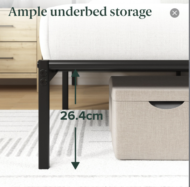 Bed Frame Zinus Mira Minimalist