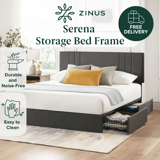 Zinus Serena Storage Bed Frame