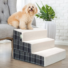 Load image into Gallery viewer, (Discon) Zinus 3 Step Pet Stairs (Small)
