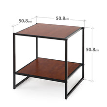 Load image into Gallery viewer, Zinus Modern Studio Collection 20 Inch Square Side Table-Coffee Table-Zinus Singapore

