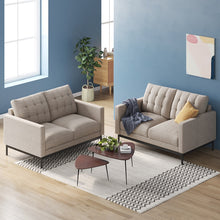 Load image into Gallery viewer, Zinus Thompson 2 Seater Sofa Beige
