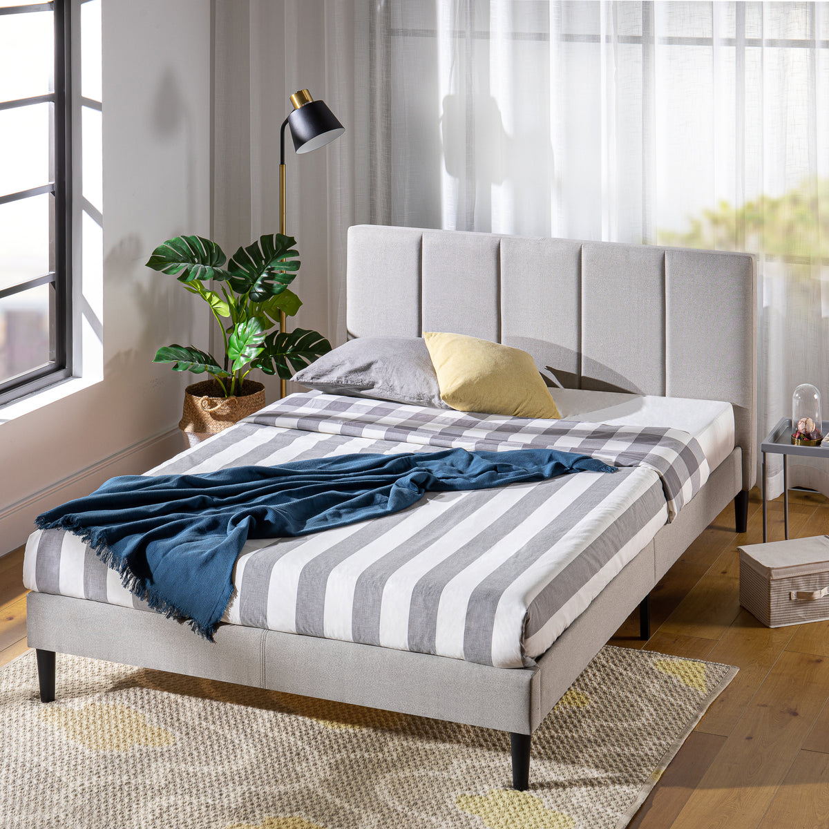 Zinus platform sales queen bed frame