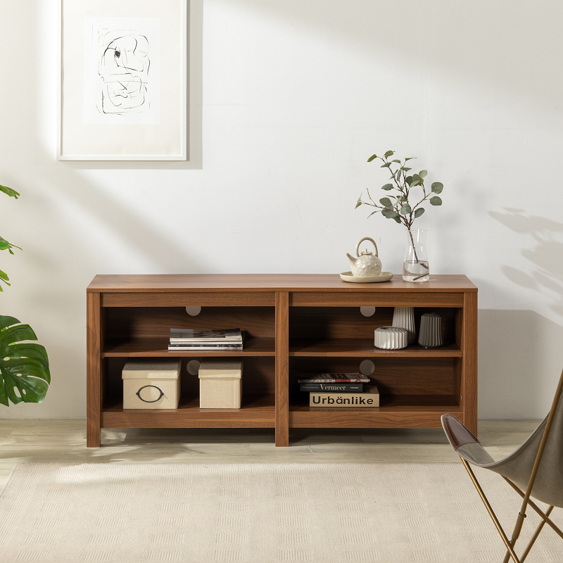 Zinus Camden TV Stand with Open Shelves