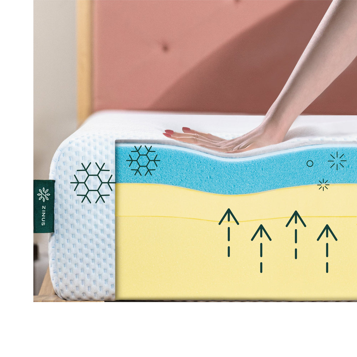 Buy Cooling Mattress Online Cooling Mattress Singapore Zinus Singapore