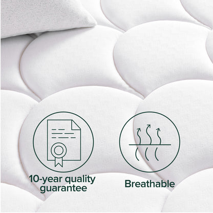 Zinus Spring Mattress Euro Top Pocketed Spring 30cm