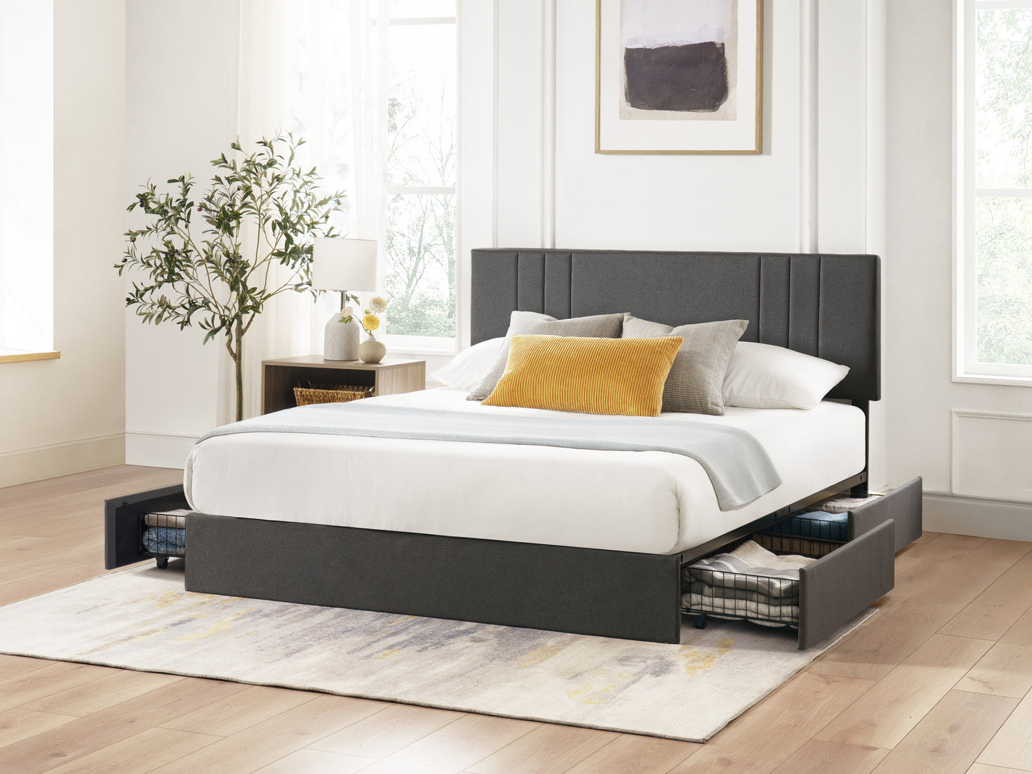 Zinus Serena Storage Bed Frame