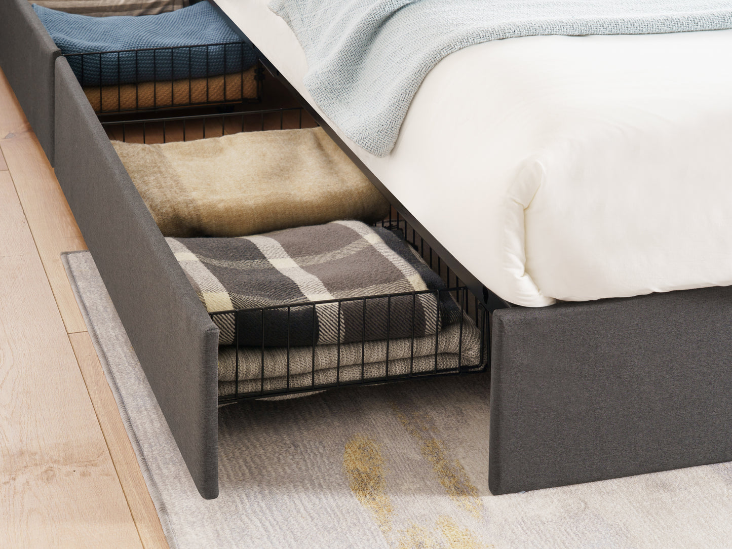 Zinus Serena Storage Bed Frame