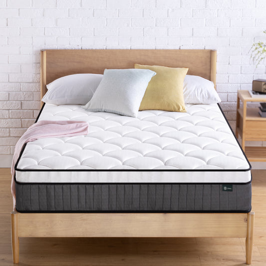 Zinus Spring Mattress Euro Top Pocketed Spring 30cm