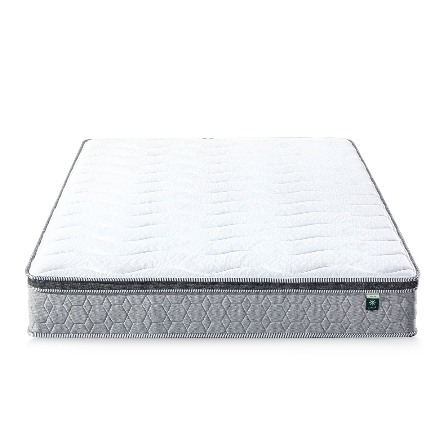 Zinus 25cm Euro Top Latex and Memory Foam Hybrid Spring Mattress (10”)