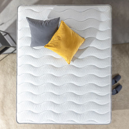 Zinus 25cm Euro Top Latex and Memory Foam Hybrid Spring Mattress (10”)