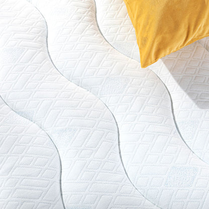 Zinus 25cm Euro Top Latex and Memory Foam Hybrid Spring Mattress (10”)