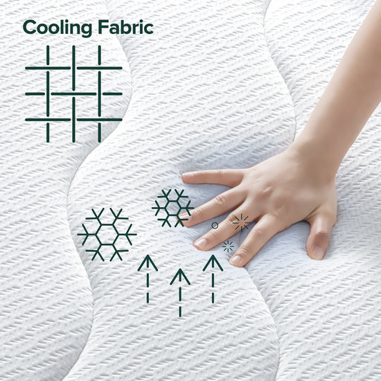 cooling-fabric-of-zinus-mattress