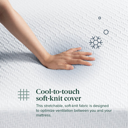 Zinus Mattress Cooling Cover Memory Foam 25cm