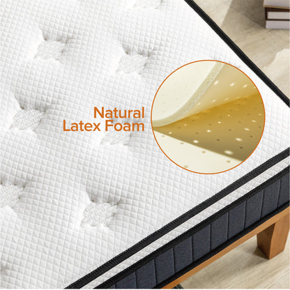 Zinus Orthopedic Supreme Zero-Motion 10” (25cm) Euro Top Mattress