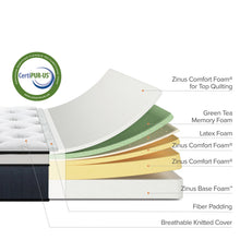 Load image into Gallery viewer, Zinus Orthopedic Supreme Zero-Motion Memory foam and Latex Mattress
