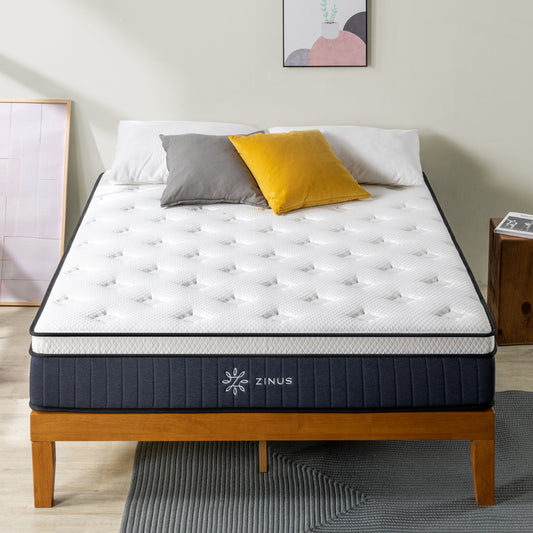 Zinus Orthopedic Supreme Zero-Motion 10” (25cm) Euro Top Mattress