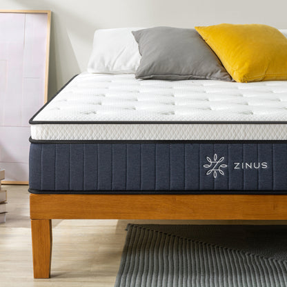 Zinus Orthopedic Supreme Zero-Motion 10” (25cm) Euro Top Mattress