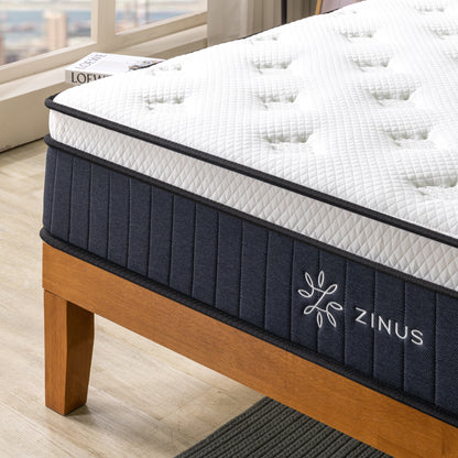Zinus Orthopedic Supreme Zero-Motion 10” (25cm) Euro Top Mattress