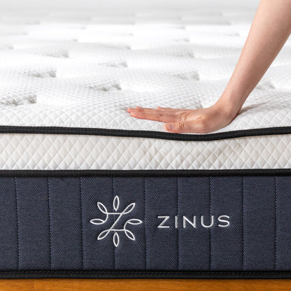 Zinus Orthopedic Supreme Zero-Motion 10” (25cm) Euro Top Mattress