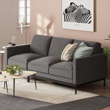 Load image into Gallery viewer, Zinus Logan 3 Seater Sofa Dark Grey
