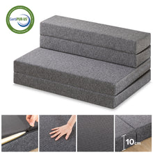 Load image into Gallery viewer, Zinus 4 inch Sofa Bed Grey (10cm)
