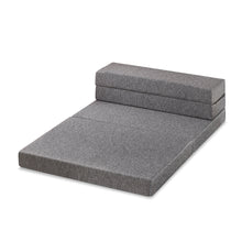 Load image into Gallery viewer, Zinus 4 inch Sofa Bed Grey (10cm)
