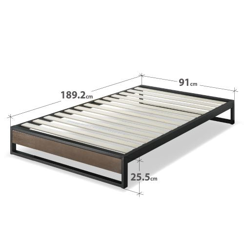 Zinus® Ironline Platform Bed Base Grey (10