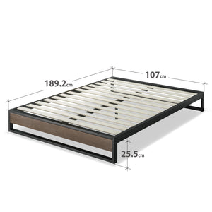 Zinus Ironline Platform Bed Base Grey (10")