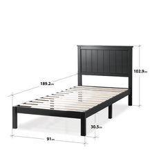 Load image into Gallery viewer, Zinus 12&quot; Cottage Solid Wood Platform Bed-Bedframes-Zinus Singapore
