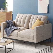 Load image into Gallery viewer, Zinus Thompson 2 Seater Sofa Beige
