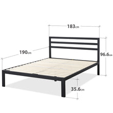 Load image into Gallery viewer, Zinus Mia Modern Studio Metal Bedframe (14”)-Bedframes-Zinus Singapore
