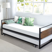 Load image into Gallery viewer, Zinus Ironline Day Bed With Pull Out Bed-Day Bed-Zinus Singapore
