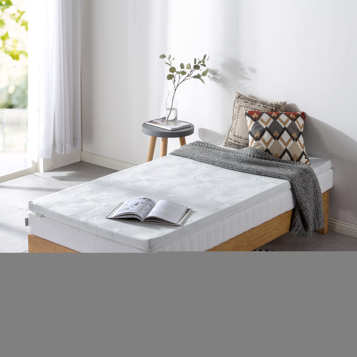 Memory Foam Sofa Bed Topper Matttroy