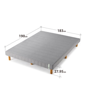 Zinus® 4" Quick Snap Standing Mattress Foundation-foundation-Zinus Singapore