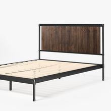 Load image into Gallery viewer, Zinus® Wesley Wood and Metal Platform Bed-Bedframes-Zinus Singapore
