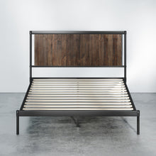 Load image into Gallery viewer, Zinus® Wesley Wood and Metal Platform Bed-Bedframes-Zinus Singapore
