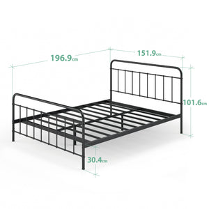 Zinus® Florence Metal Bed-Bedframes-Zinus Singapore