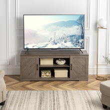 Load image into Gallery viewer, Zinus Bennett TV Stand with Storage Cabinet
