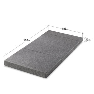Zinus 4 inch Sofa Bed Grey (10cm)