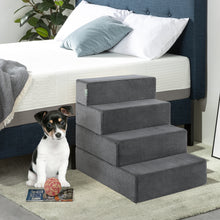 Load image into Gallery viewer, Zinus 4 Step Pet Stairs (Large)

