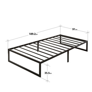 Zinus Quick Lock 35cm Smart Platform Bed (14")-Foundation-Zinus Singapore