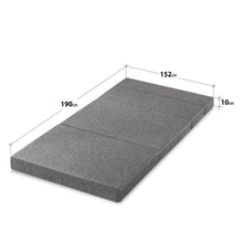 Load image into Gallery viewer, Zinus 4 inch Sofa Bed Grey (10cm)
