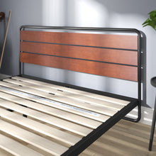 Load image into Gallery viewer, Zinus® Horizon Metal &amp; Wooden Platform Bedframe-Bedframes-Zinus Singapore
