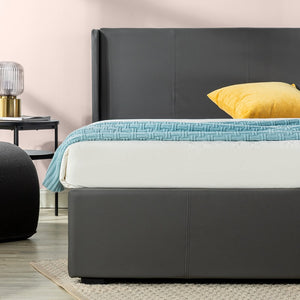 Zinus Maddon Upholstered Platform Bed with Storage