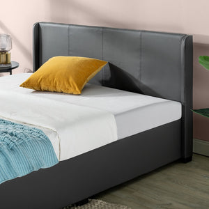 Zinus Maddon Upholstered Platform Bed with Storage