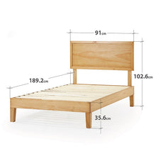 Load image into Gallery viewer, Zinus Beckham Wooden Bed Ensemble-Bedframes-Zinus Singapore
