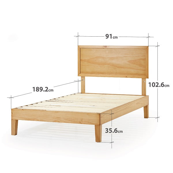 Zinus Beckham Wooden Bed Ensemble-Bedframes-Zinus Singapore