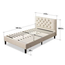 Load image into Gallery viewer, Zinus Misty Platform Bedframe
