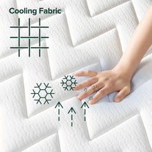 Load image into Gallery viewer, Zinus 25cm Euro Top Latex Hybrid ‘Cool’ Spring Mattress with Encasement (10”)
