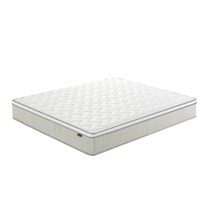 Zinus 25cm Euro Top Latex Hybrid ‘Cool’ Spring Mattress with Encasement (10”)